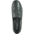 thumbnail image 3 of Kozi Soulier Mocassin Décontracté Confortable pour Femmes à Enfiler OY5319 avec Bout Rond Moc et Goussets Doubles Noirs, 3 of 8