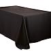 thumbnail image 3 of Saro Lifestyle 321.BK90132B 90 x 132 po Nappe de tous les jours au Design Décontracté&44; Noir, 3 of 3