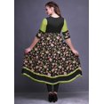 thumbnail image 4 of Bimba Kurtis Indiennes pour Femmes Imprimées, Kurti Anarkali Ligne A, Robe Décontractée, 4 of 5