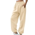 thumbnail image 1 of Pantalons de Course pour Femmes Grande Taille Pantalons de Sport Décontractés, 1 of 5
