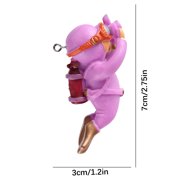 Diver Fish Tank Decoration Aquarium Accessories Lovely Mini Diver Aquarium Fish Tank Ornament