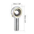 thumbnail image 2 of Unique Bargains 3/4-inch Bore 3/4-16 Male Thread Right Hand Rod End Bearing, 2 of 6