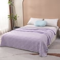 thumbnail image 4 of Meitianfacai Double Bedding Quilt - Blue And Purple Double Bedding Quilt Suitable For All Seasons Soft Cover Quilt 60 Inches By 79 Inches, 4 of 8
