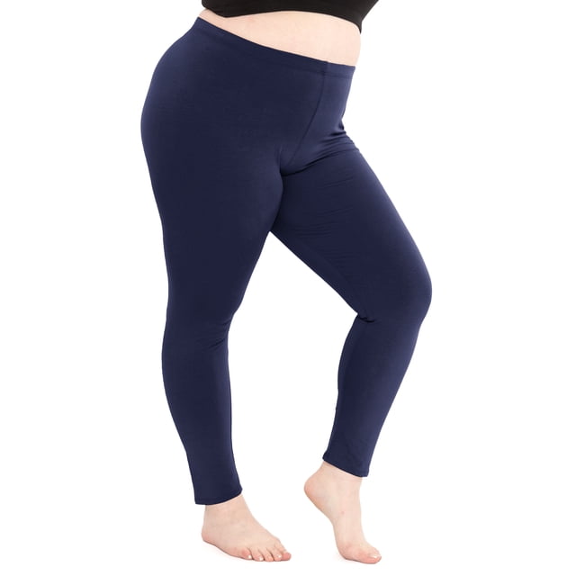 Stretch Is Comfort Leggings pour Femmes en Coton et Spandex Grande Taille/ Très Grand - 7X