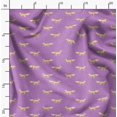 thumbnail image 2 of Soimoi Rayon Crepe Fabric Fox Animal Printed Fabric 1 Yard 46 Inch Wide, 2 of 6
