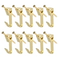 thumbnail image 1 of Unique Bargains Picture Hangers w Nails - Photo Frame Hanging Hooks Kit for Wall Mounting - Holds 20 lbs - 25 Pcs, 1 of 3