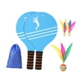 thumbnail image 4 of Lipstore 2 Pieces Badminton Set Exercise Badminton Racket for Outdoor Indoor Children B, 4 of 8