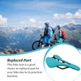 thumbnail image 3 of ZLight Vélos Selle Multicolore Artisanat Mise à Niveau Accessoires Résistant à l'Usure Pignon Fixe Coussinet de Cyclisme Course Route Pièce de Rechange Bleu, 3 of 6