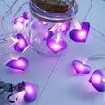 thumbnail image 2 of Iumwxz Kitchen Gadgets Led Light Fabric Peach Heart String Light Girl Heart Room Decoration Light Kitchen Utensil Set B Plastic Holiday Saving, 2 of 7
