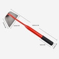 thumbnail image 5 of Garden Tool, Weeding Hoe, Outdoor Gardening Tool Digging Tool Planting Tool Flower Bed Tool Vegetable Garden Tool, 5 of 5