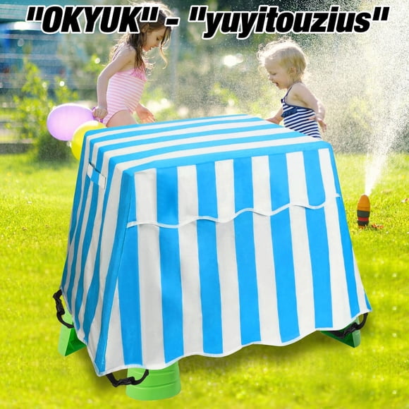 Housse de Protection pour Table d'Eau pour Enfants, Idéale contre la Pluie, les Averses et les Éclaboussures et pour l'Extérieur, pour Jeunes Enfants de 1 à 3 Ans