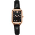 thumbnail image 5 of Women Watch Vintage Women Watch Vintage Simple Women Watch Rectangle Watch Watch Small Elegant Vintage Simple Style Rectangle Stainless Steel Fashionable Wristwatch For Women, 5 of 5