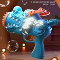 thumbnail image 4 of New Flagship Bubble Machine Children's Handheld Electric Light Blowing Bubble Machine Indispensable For Outdoor Play!（50ml）, 4 of 7