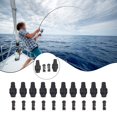 thumbnail image 4 of 10x Fishing Terminal Tackle Hook Link Rigs Method Feeders Quick Change Connector, 4 of 9