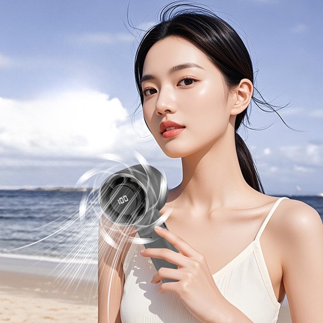 TIMIFIS Plastic Fan Portable Fan Adjustable Fan Small Fan Usb Office Outdoor Fan for Travel Portable Fan