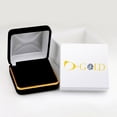 thumbnail image 3 of DGOLD Pendentif Trois Pierres en Or Blanc 10 Kt avec Diamant Blanc Rond pour Femmes (1/3 cttw), 3 of 3