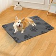 thumbnail image 4 of Rbaofujie Dorm Rug Pet Feeding Mat Diatom Mud Mat Non Slip Absorbent Mat Not Easy To Wear Out and Easy To Clean Suitable for Cats Dogs and Other Pet Rug for Bathroom, 4 of 6
