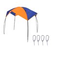 thumbnail image 2 of Boat Sun Shade Shelter, 2/3/4 Persons Boat Shade Canopy, Inflatable Kayak Awning Canopy, Fishing Tent, Boat Canopy Sun Awning for Inflatable Boat Raft Kayak, 2 of 8