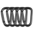 thumbnail image 1 of 5 Pcs Mousquetons en Forme d'Anneau en Alliage d'Aluminium pour Extérieur, 1 of 7