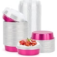 thumbnail image 1 of Mini Ramekins with Lids oz Disposable Aluminum Foil Cake Baking Tins Pans Creme Brulee Tart Pie Tins Silver Small Individual Round Containers Oven for Baking, 1 of 6