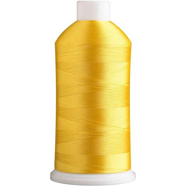 Superpunch SuperB Yellow Sulfur Flower Polyester Embroidery Thread, 5000m