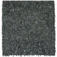 thumbnail image 1 of Safavieh Shag Tapis en Cuir Gris - Carré 8 Pieds, 1 of 1