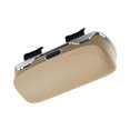 thumbnail image 2 of lionlar Sunglasses Holder for Car Visor Portable Sturdy Hard Shell Auto Glasses Case Beige, 2 of 9