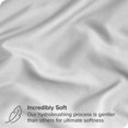 thumbnail image 4 of Bare Home Pillowcase Set - Envelope Closure - Premium 1800 Collection - Double Brushed - Ultra Soft - Standard Size, Cloud Gray, 2 Count, 4 of 6