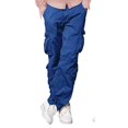 thumbnail image 1 of Men Comfort Relaxed Fit Multi Pockets Army Wild Cargo Casual Pants, 1 of 1