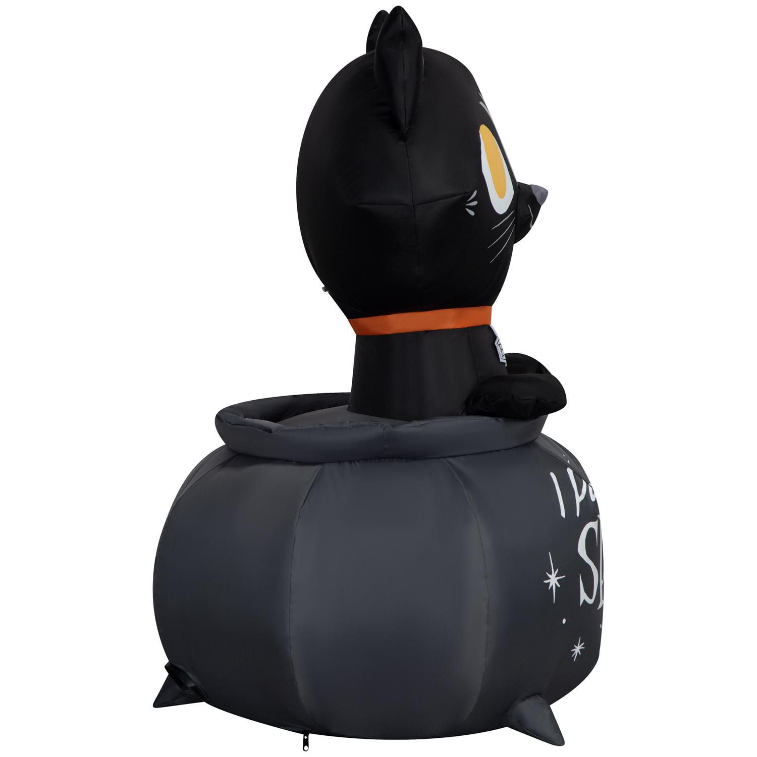 Halloween Inflatable Binx in Cauldron