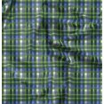 thumbnail image 1 of Soimoi Modal Satin Fabric Plaid Check Printed Fabric 1 Yard 42 Inch Wide, 1 of 5