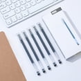 thumbnail image 1 of Todays Clearance Deals Prime! Transparent Quick-Drying Gel Pen 0.5mm Retractable Fine Point for Office Writing, 1 of 6