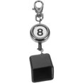 thumbnail image 3 of Shisuyan Porte-Craie de Queue de Billard Portable Snooker avec Porte-Clés, 3 of 8
