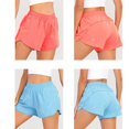 thumbnail image 4 of POINTERTECK Short de Course pour Femmes avec Poches Zippées Taille Haute Entraînement Sportif Short de Tennis Short de Course, 4 of 5