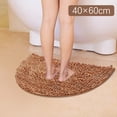 thumbnail image 2 of TIELUTT Half Round Bathroom Rug Won't Bathroom Mat Soft and Comfortable Furry Durable Thickened Project 62 Blanket Rugs for Bed Room Kid Room Rug Knit Blanket Knitted Throw Blankets for Couch, 2 of 8