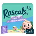 thumbnail image 1 of Rascals CoComelon Absorbent Potty Training Pants, Size 3T-4T, 108 Count, 1 of 8