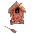 thumbnail image 3 of Mark Feldstein & Associates Horloge Coucou Murale de Table Style Chalet Traditionnel Cardinal Chantant, 3 of 5