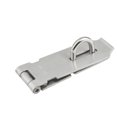 thumbnail image 1 of Door Locks Hasp Latch,Stainless Steel Safety Packlock Clasp Hasp Lock Latch, Extra Thick Gate Lock Hasp with Screws Brushed Finish, 1 of 2