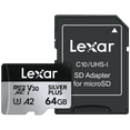 thumbnail image 4 of Lexar Professional 64GB SILVER PLUS microSDXC™ UHS-I Card, 4 of 4