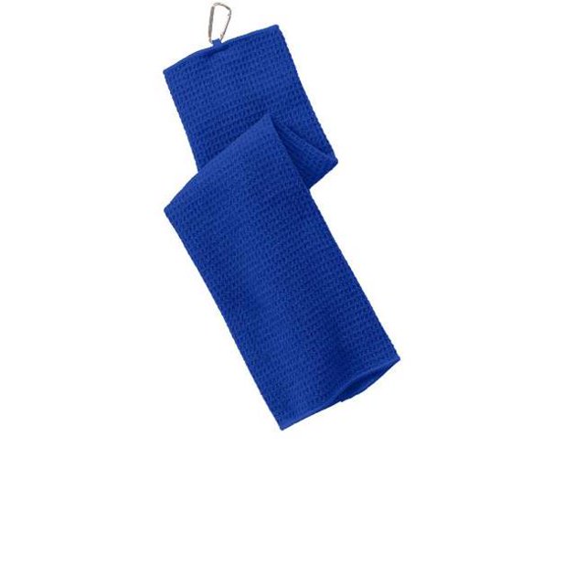 Port Authority ® Waffle Microfiber Golf Towel. Tw60 Osfa Royal