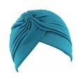 thumbnail image 2 of Bonnet Plissé Pré-Noué pour Femmes, Bonnet de Couverture, Turban de Soleil, 2 of 7
