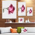 thumbnail image 3 of Belle Rose Dessin Aquarelle - Impression sur Toile Florale, 3 of 4