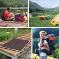 thumbnail image 4 of Tapis de Camping Pliable en Quatre, Coussin de Pique-Nique Portable, Coussin de Siège Isolé Anti-Humidité, Tapis de Randonnée Extérieur Léger, Coussin Imperméable et Pliable pour Plage et Parc, Accessoires de Camping en Coton Perlé Épaissi, 4 of 9