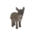 thumbnail image 1 of Garden Decor Animal Statue Standing Grey Donkey Looking Right Statue, 1 of 5