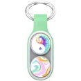 thumbnail image 1 of Socket Poppers -Fidget Toy Set Stress Relief Sensory Popping Trick Magnet Colorful Puck Keychain Kids Adults (Sea Green), 1 of 3