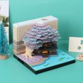 thumbnail image 4 of Redempat Premium Materials Desk Calendar Gift For Family And Friends Decoration 3D Notepad Paper Sculpture yellow, 4 of 6