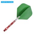 thumbnail image 4 of Uxcell Fléchettes de Vol, 9 Pack Accessoires de Fléchettes pour Animaux Pièces de Rechange Vert, 4 of 5