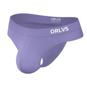 FhsagQ Underwear Mens Underwear Boxers Briefs Pack Low Rise Men's Thong Low Waist Bikini Half Pack Short Shorts Men's Underwear with Pouch 3Xl Mens Underwear Briefs Cotton Xl Super Fit Purple M