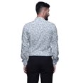 thumbnail image 3 of BESTMAN Cotton Formal Shirts For Men Slim Fit Printed Full Sleeve Shirts For Men, 3 of 5