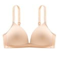 thumbnail image 1 of UPPADA Wireless Bras with Support And Lift Bras for Women Front Snap Close Button Bras No Wire Full Support Buckle Bra Comfy Push Up Seamless Underwear Bras Plus Size Bras for Women, 1 of 7
